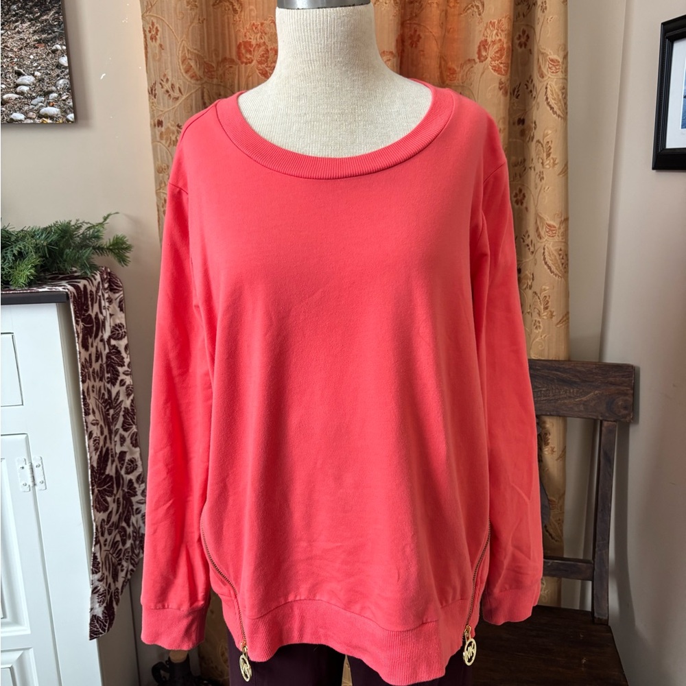 Michael Kors Hot pink sweatshirt